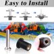 thumbnail image 5 of 36 Pairs /M5/M6 Neoprene Well Nuts with Screw Bolts Well Nut Kit, 5 of 5