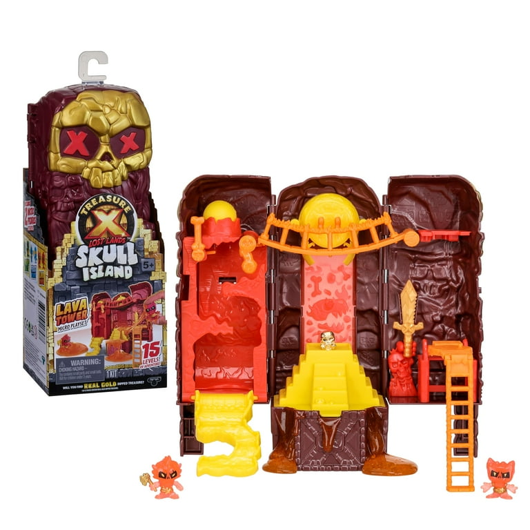Treasure X Molten Lava Mountain Tower Adventure Playset - Walmart.com