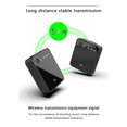 thumbnail image 3 of Sistema de micrófono Lavalier inalámbrico 2.4G con micrófono de solapa con clip, 3 of 8