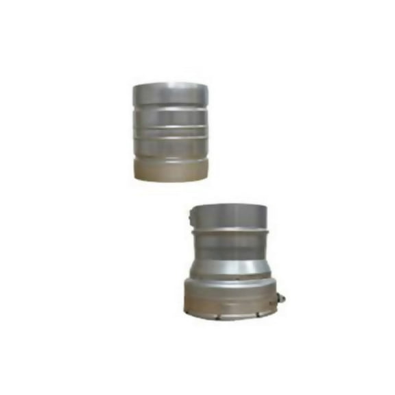 Noritz Vk4-Pvc2sus 4" Pvc To 4" Single-Wall Stainless Steel Conversion Kit For