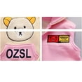 thumbnail image 5 of Baby Boys Girls Cotton Tracksuit Sweatshirt Top + Sweatpants + Zipper Vest 3 Pcs Outfits Set, 5 of 7