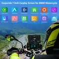 thumbnail image 2 of Pantalla de navegación GPS para motocicleta Carpuride W702BS para BMW, 2 of 9