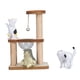 thumbnail image 5 of Marco De Escalada Para Gatos De Casa De Muñecas, Juego De Estatuilla De Gato Compacto, Divertido Y Decorativo, Portátil, Para Alféizar De Ventana Para Escritorio, 5 of 7