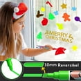 thumbnail image 2 of Triani 8Pcs Window Chalk Markers for Cars Glass Washable Liquid Chalk Markers with 10MM Wide Tips 8 Color Chalkboard Markers for Car Windows, Auto, Blackboards, Windshield, 2 of 7