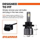 thumbnail image 4 of Bombillas LED Powersport Fog SYLVANIA 9007 para vehículos, paquete de 2, 4 of 9