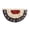 USA Flag (Single Side) #02, variant on 250th Anniversary USA Flag,1.5x3 FT 1776-2026 Anniversary Fan Flags,250 Year Anniversary Birthday Bunting Flag,Patriotic USA Anniversary Fan Banner for Wall,Front Door,Porch,Fence,with Brass Grommets