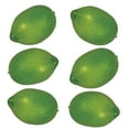 thumbnail image 2 of Fake Fruit Artificial Realistic Lifelike Decorative Foam Fruits & Vegetables (9pcs Green Lemons), 2 of 7