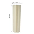 thumbnail image 2 of 10PCs Wedding Centerpieces Cardboard Vases, H: 39.3”xDia: 11.8” Foldable Cardboard Centerpiece Display Tall Flower Vase Flowers Stand Elegant Bulk Weddings Decoration Table Cylinder Centerpiece Stands, 2 of 26