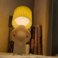 thumbnail image 3 of Claeted Lampe de Table Créative Garçon Coquin Plis LED Uniques Éclairage de Lecture Veilleuse de Chevet Cadeau pour Enfants, 3 of 4