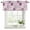 Pink, variant on 2 Pack Valances for Window, Spring Floral Short Curtains for Kitchen Bedroom Living Room, Dark Purple Flowers Patchwork Grid Bohemia Rod Pocket Small Window Treatment Valance Drapes 54 x 18 Inch