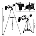 thumbnail image 6 of Telescope, 70mm Aperture 400mm Mount Astronomical Refracting Telescope for Kids Beginners - Travel Telescope with Tripod, Phone Adapter For Kids Moon Watching, 6 of 6