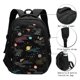 thumbnail image 3 of Balery Galaxy Mochila con carga USB para hombre y mujer - Mochila impermeable y antirrobo para laptop con puerto USB para viajes, trabajo, 3 of 7