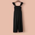 thumbnail image 4 of Bigersell Women's High- Skinny Jumpsuit Jumpsuit Women Casual Boho Print Romper Long Playsuit Strapless Sleeveless Jumpsuit Ripped High Waist Jumpsuits for Ladies, 4 of 5