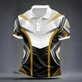 thumbnail image 4 of COSFO Graphic Polo Shirts for Men Performance Short Sleeve Tops Casual Moisture Wicking Collared Pullover Classic Fit Mens Graphic Tees, 4 of 5