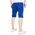 thumbnail image 5 of Frontwalk Mens Casual Ripped Jean Shorts Slim Fit Hole Short Pants Summer Regular Fit Straight Denim Shorts, 5 of 5