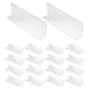thumbnail image 4 of Separadores de estantes de plástico de 20 piezas, organizador transparente, divisor de productos básicos, separadores de armarios, 4 of 5