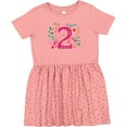 thumbnail image 3 of Inktastic 2nd Birthday 2 Year Old Girls Girls Toddler Dress, 3 of 5