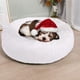 thumbnail image 3 of Cama para perros, Cama para mascotas, Cama para gatos, Sofá para perros, Sofá para gatos, Almohada esponjosa, Suave y lavable para gatos y perros Blanco 60 cm oso de fresa  Juguete, 3 of 4