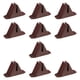 thumbnail image 1 of 10 pies de valla antideslizantes para perros, soporte para puerta de interior, puerta triangular para perros marrón, 1 of 9