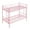 15#Pink,Metal, variant on Full Over Full Metal Bunk Bed,No Box Spring Needed,Easy Assemble,Black Metal Furniture Bedroom Beds Frames Bases