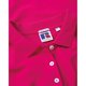 thumbnail image 2 of Russell- Polo de manga corta elástico para mujer (Fucsia), 2 of 3