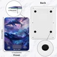 thumbnail image 2 of Whales on Space Food Scale Digital Kitchen Scale Waterproof Tempered Glass Tare Function 11 lb for Baking Cooking Meal Prep, 2 of 7