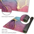 thumbnail image 2 of Extended Gaming Mouse Pad XXL Large Keyboard Mat Long Mousepad Desk Decor Writing Pad Non Slip Rubber Base Stitched Edges for Work,Game, Office,Home, 35.1" x 15.7", Colorful Marble, 2 of 6