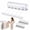 5 Line, variant on Retractable Multi-Line Clothesline Dryer, 4/5 Line Retractable Clothesline Outdoor Heavy Duty, Space-Saving Wall Mount Clothes line, for Towels, Shirts, Bathrooms, Balconies & Laundry Room