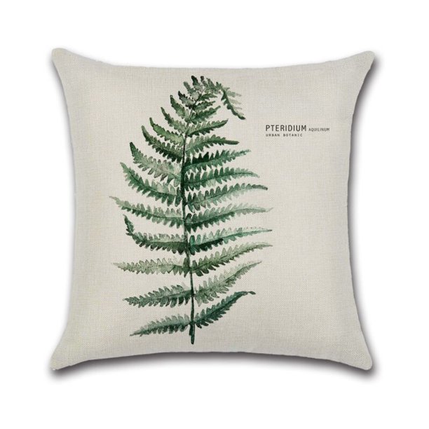 Fundas de almohada Juego de 1 funda de almohada 45 * 45 cm Funda de almohada decorativa de lino de poliéster Funda de almohada decorativa para el sofá del automóvil Fundas de almohada decorativas (ho JAMW Sencillez