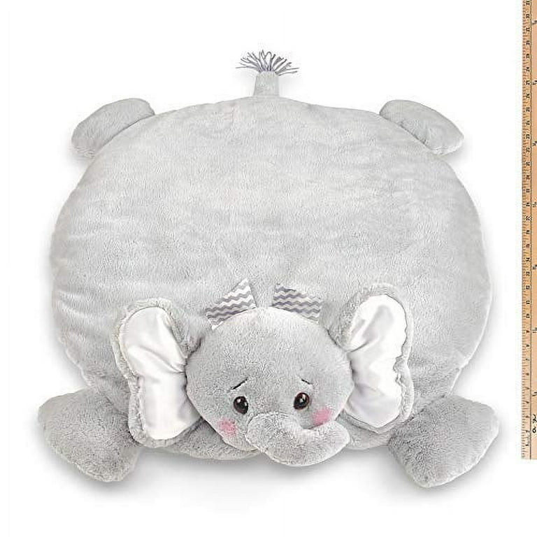 Elephant plush play store mat