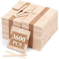 thumbnail image 1 of Palitos de madera para manualidades NEOACT, 3600 piezas, 11,5 cm, suministros DIY, 1 of 7