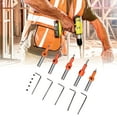 thumbnail image 1 of Taladro escalonado para tornillos avellanador de taladro sin deslizamiento para plástico para carpintería ANGGREK Otros, 1 of 8