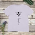 thumbnail image 5 of Wangmeiwg Women's Floral Print Round Neck T Shirt | Casual Short Sleeve Tee | Comfortable & Stylish Phrasing Shirt, 5 of 5