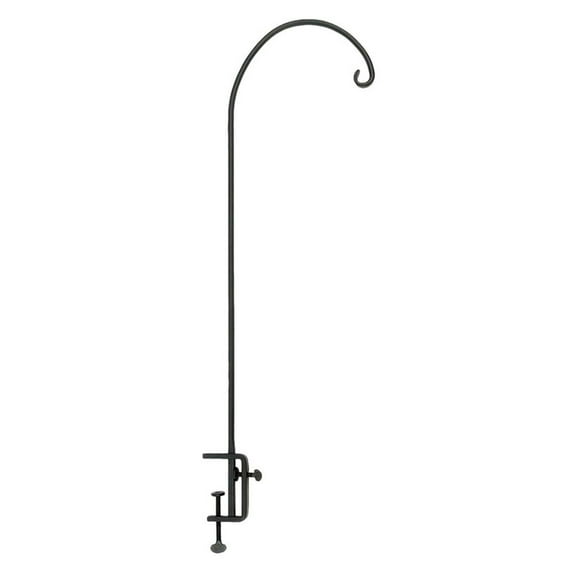 Achla Designs Curved Rail Mount Hanging Basket Pole