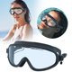thumbnail image 1 of Gafas de natación antivaho para adultos Gafas de natación cómodas y a prueba de fugas para hombres, mujeres y jóvenes Transparentes y, 1 of 4
