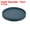 Dark Blue, variant on Plant Pot Saucer 5 Inch, Ceramic Round Flower Tray for Indoor, Black 3 Pack