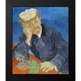 thumbnail image 2 of van Gogh, Vincent 20x23 Black Modern Framed Museum Art Print Titled - Dr Paul Gachet, 2 of 5