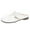 White, variant on GEZHEN Leather Solid Color Shallow Mouth Soft Sole Flat Casual Shoes Ladies Fashion Half Slippers Shoes Non Slip Low Top Platform Shoes