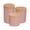 Pale Mauve, variant on DII Kitchen Accessories Textured Matte Ceramic Canister Set, Storm Blue, Dimple, 2 Piece