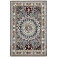 thumbnail image 2 of Rugs.com Rabia Collection Rug – 6' x 9' Navy Blue Low Rug Perfect For Bedrooms, Dining Rooms, Living Rooms, 2 of 7