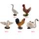 thumbnail image 5 of Modelo de pollo lindo pato ganso niños PVC juguete biológico decoración del hogar regalo seitruly WJ3884-03B, 5 of 7