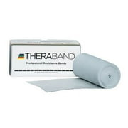 Theraband Professional Latex Resistance Bands, 6 Yard Roll Resistance Level: Silver