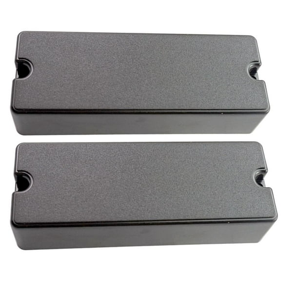 2x Seal Pickup cover two Orificios para Reemplazo de Bajo Eléctrico de 5 Cuerdas