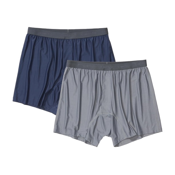 Ropa interior ExOfficio Give-N-Go 2.0 Boxer para hombre Navy/Steel O