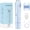 Blue, variant on Bikini trimmer for women, 2 in 1 Dual-Head Electric Body Hair Trimmer, Hair Remover