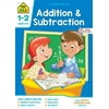 Curriculum Workbook-Addition & Subtraction - Grades 1-2, Pk 3, School Zone