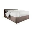 thumbnail image 6 of Meridian Furniture Adam Brown Linen Textured Fabric King Bed, 6 of 9
