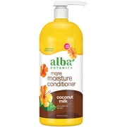 Alba Botanica More Moisture Conditioner, Coconut Milk, 32 oz.