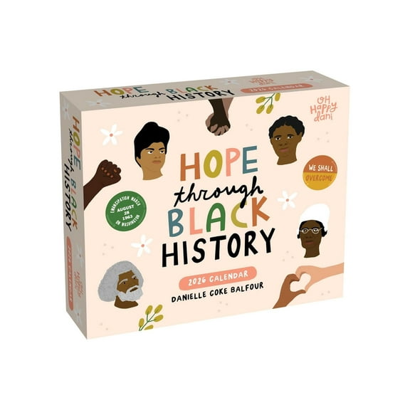 Hope Through Black History 2026 Day-To-Day Calendar, (Paperback)