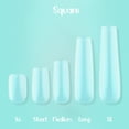 thumbnail image 5 of NABulous™ Clear Square Medium Soft Gel Nail Starter Kit | Professional Nail Kit | Medium Length Full Cover Nail Tips | DIY Manicure Essentials (Square Medium), 5 of 6